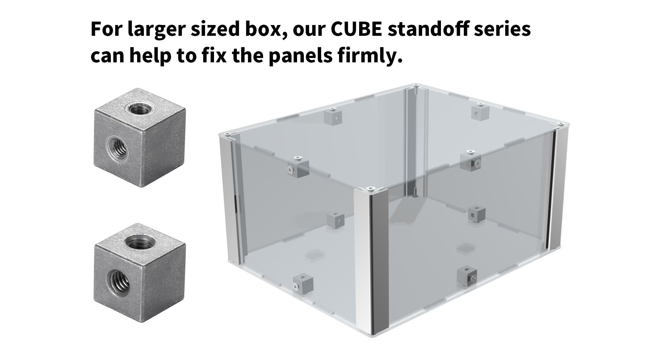 CUSTOM SIZED ALUMINUM FRAME BOX - ALSF series