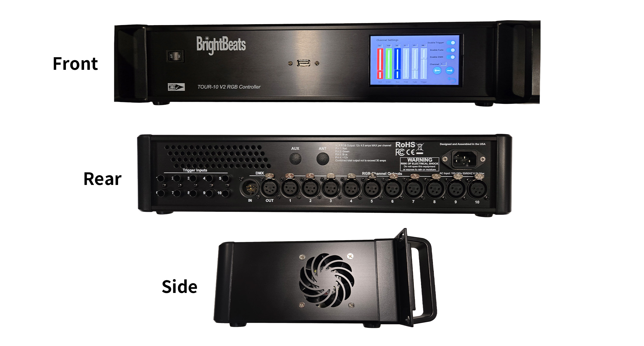 19” RACK MOUNT ENCLOSURE - AUR series