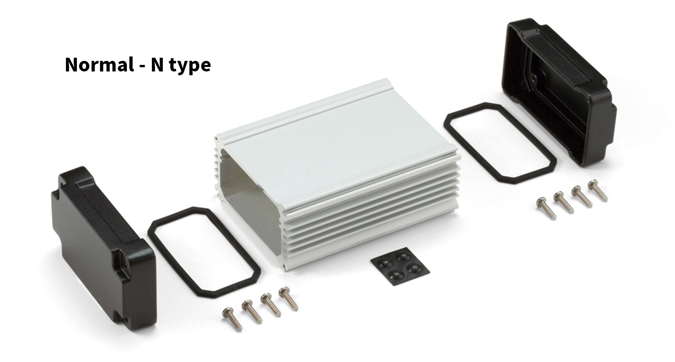 IP68 HEATSINK ALUMINUM ENCLOSURE - AWN series