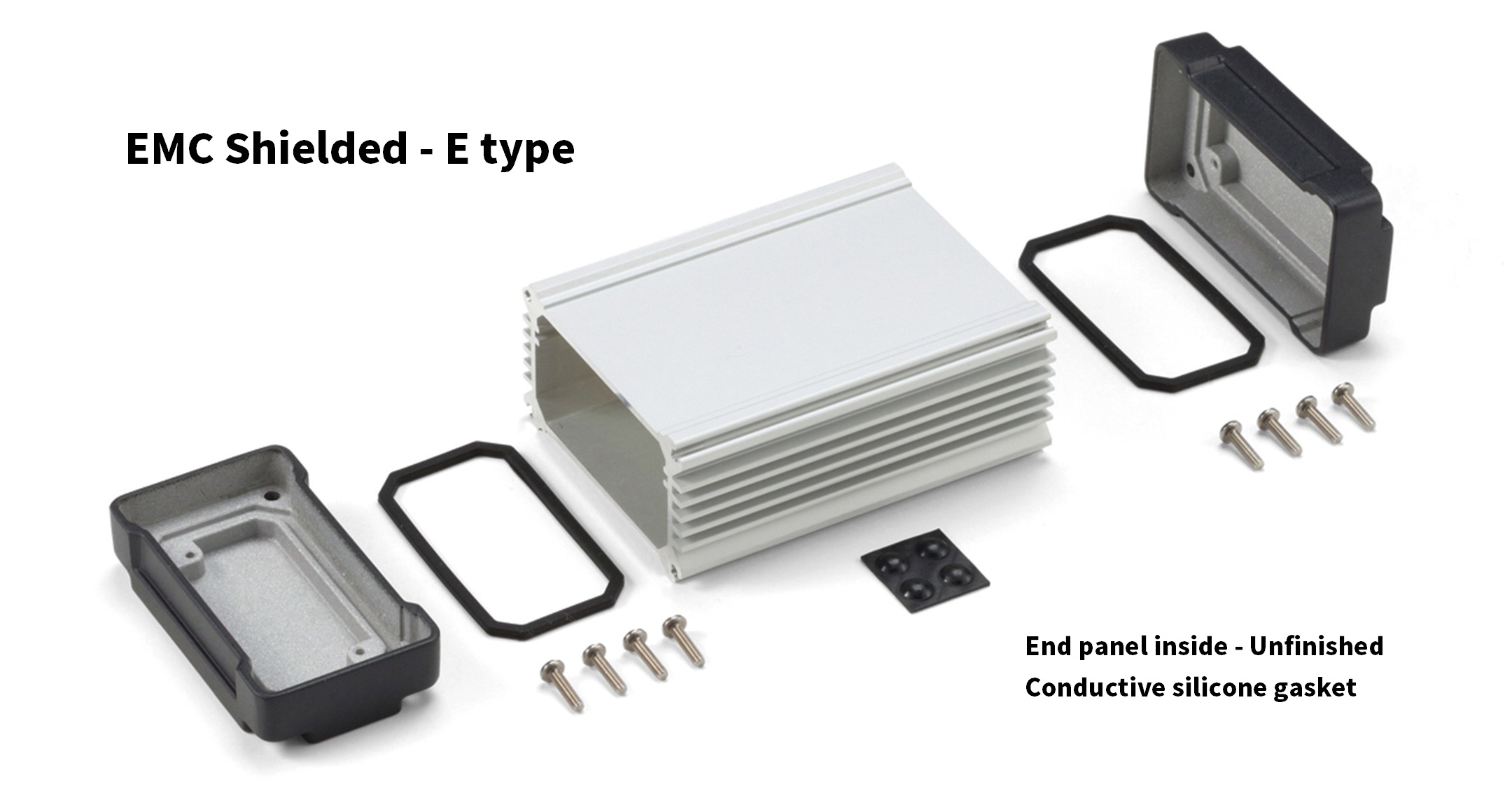 IP68 HEATSINK ALUMINUM ENCLOSURE - AWN series