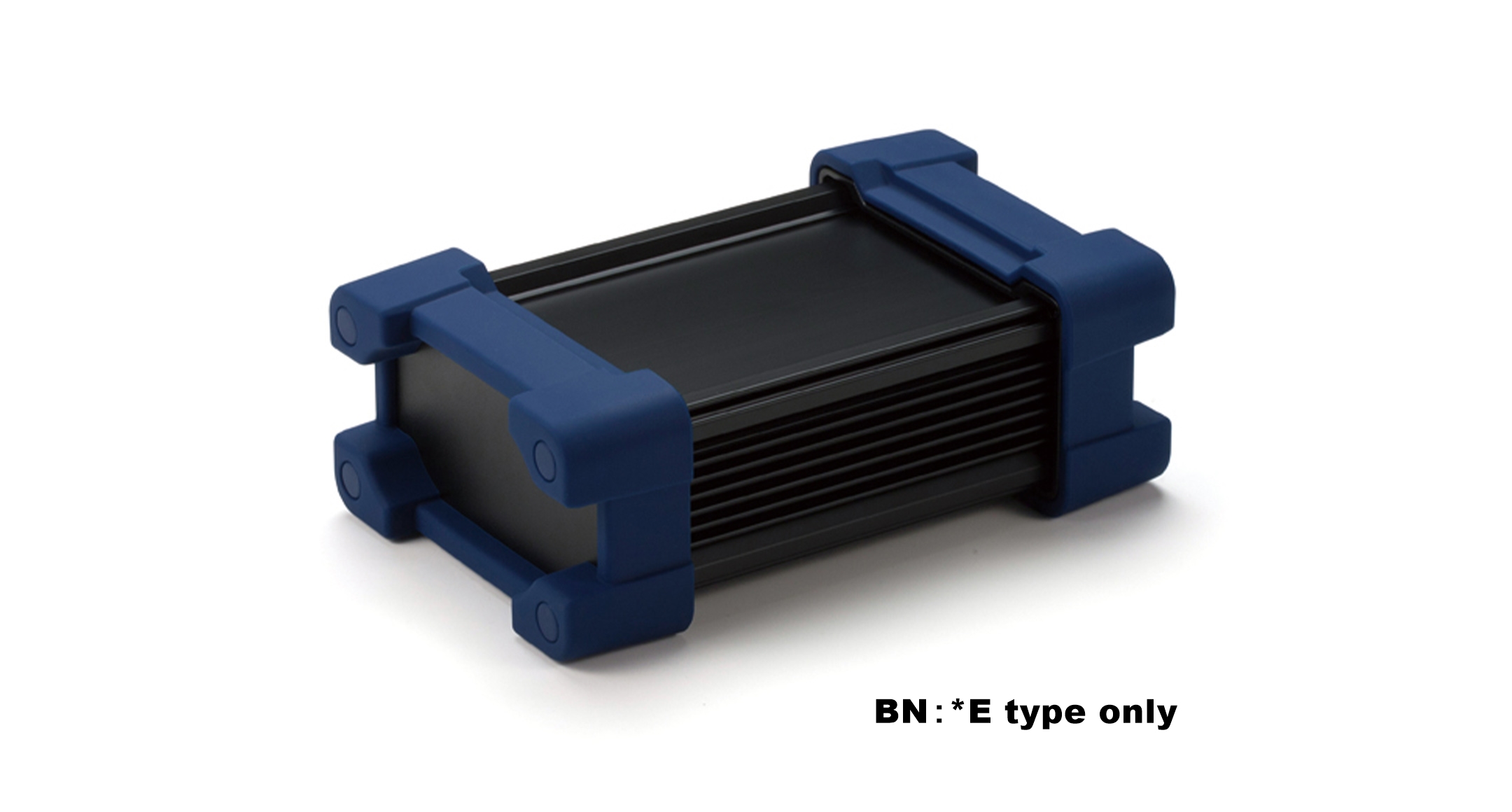 IP68 ALUMINUM ENCLOSURE with SILICONE PROTECTOR - AWP series:Black/Navy