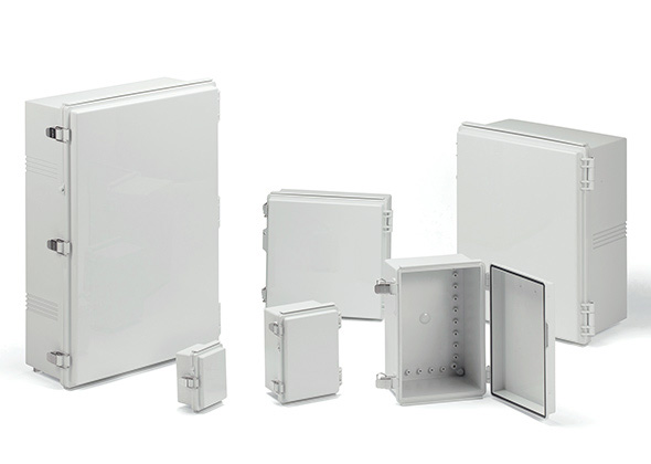 IP65 LATCH-HINGED POLYCARBONATE BOX - BCPC series