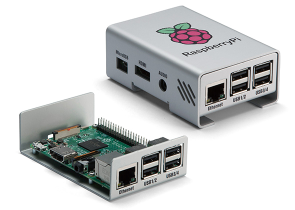 Raspberry Pi 2B/3B ALUMINIUM CASE - RPI series