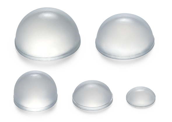 SELF-ADHESIVE CLEAR RUBBER FEET - SCR series