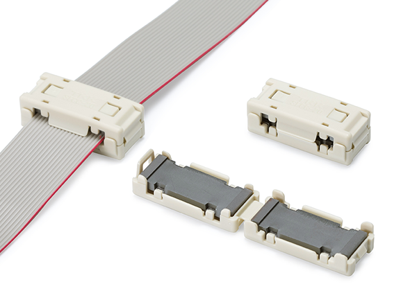 ONE TOUCH SPLIT FLAT CLAMP FERRITE CORE for FLAT CABLES - SFCC-20