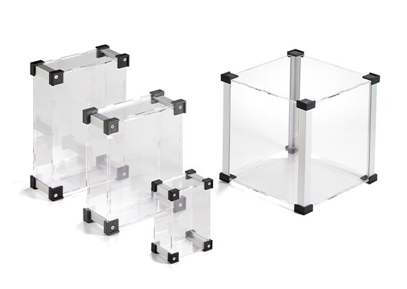 MITX 360 Clear Acrylic Computer Case – TOMA Fabrications Company