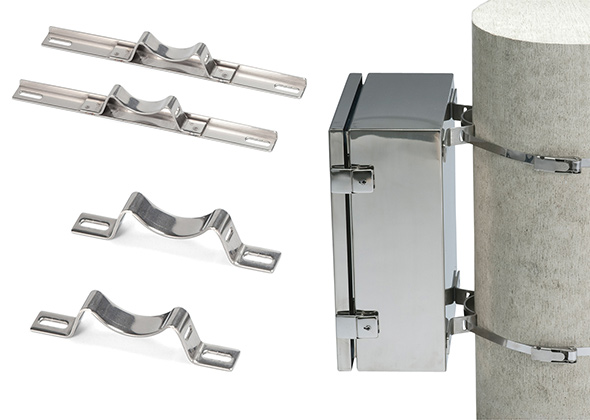 POLE MOUNT BRACKET for STAINLESS STEEL BOX