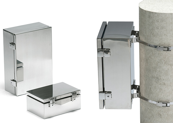 IP65 HINGED STAINLESS STEEL BOX - SSM series