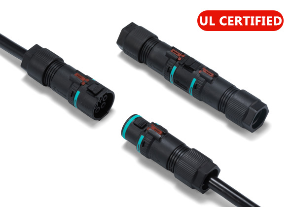 IP68 UL CERTIFIED SNAP-LOCK SCREWLESS MINI CONNECTOR - THS389 series