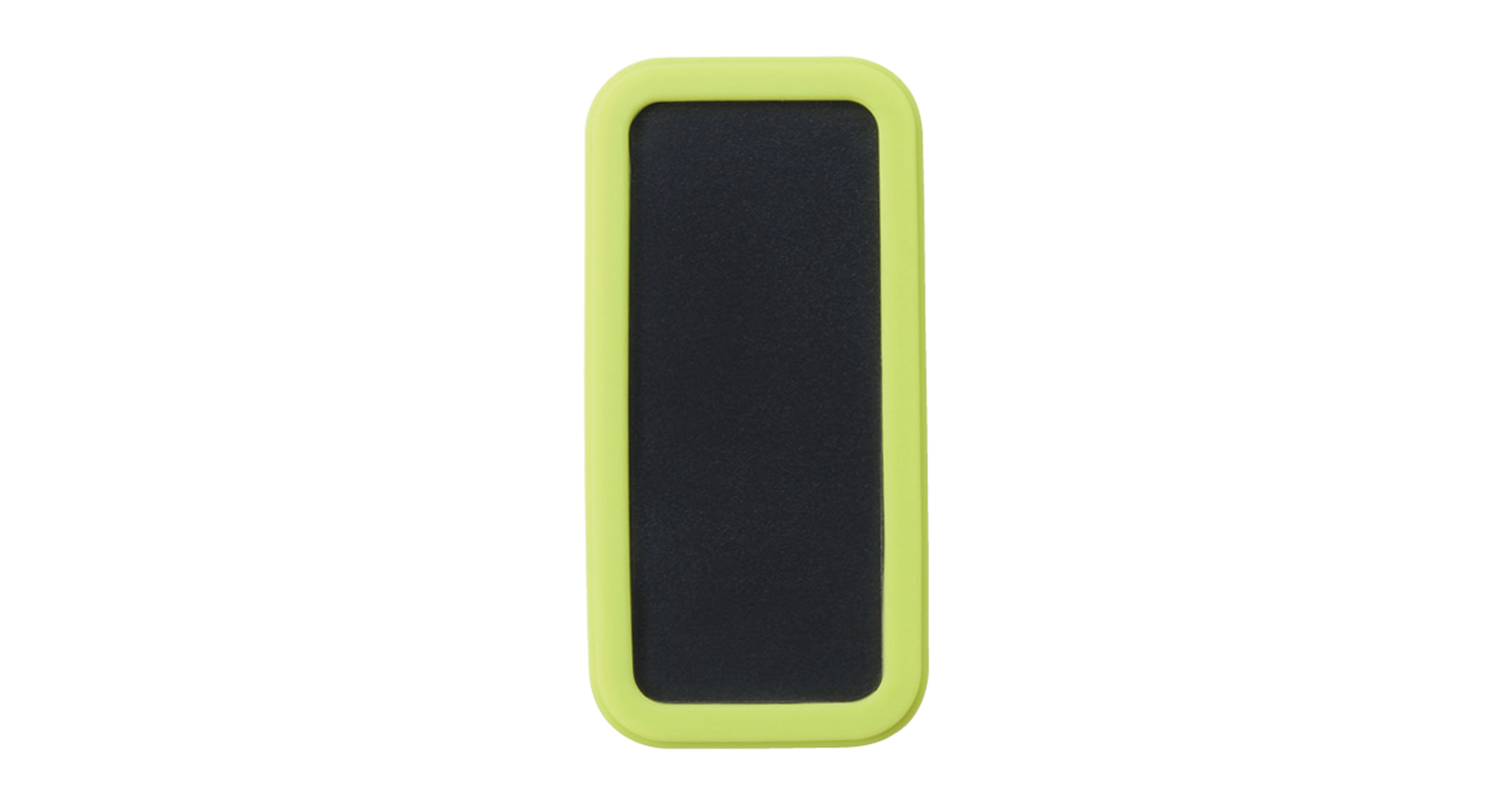 PORTABLE PLASTIC CASE with SILICONE COVER - CSS series:Black/Green(Similar to PANTONE 389C)