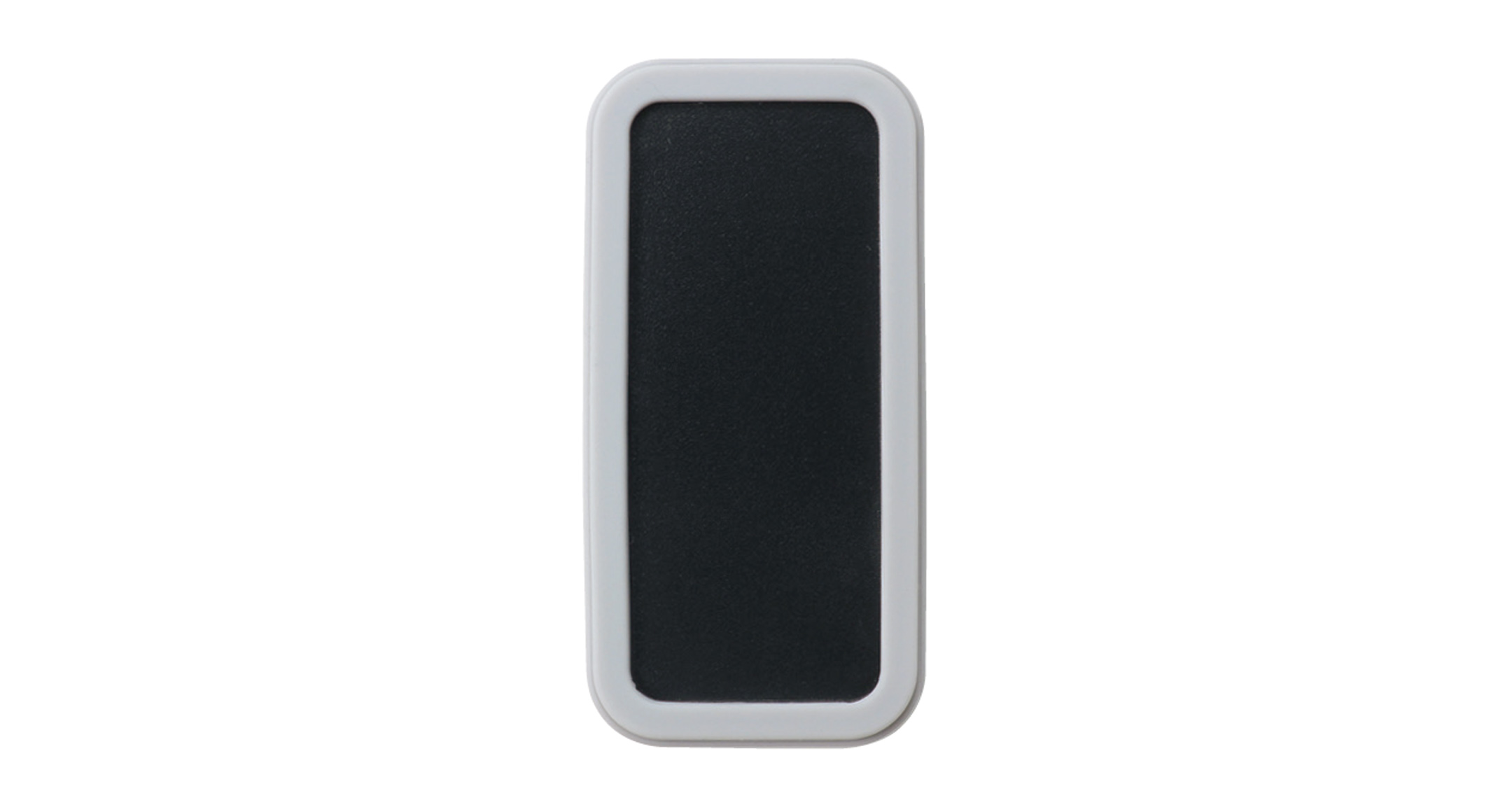 PORTABLE PLASTIC CASE with SILICONE COVER - CSS series:Black/Light gray(Similar to PANTONE CoolGray 5M)