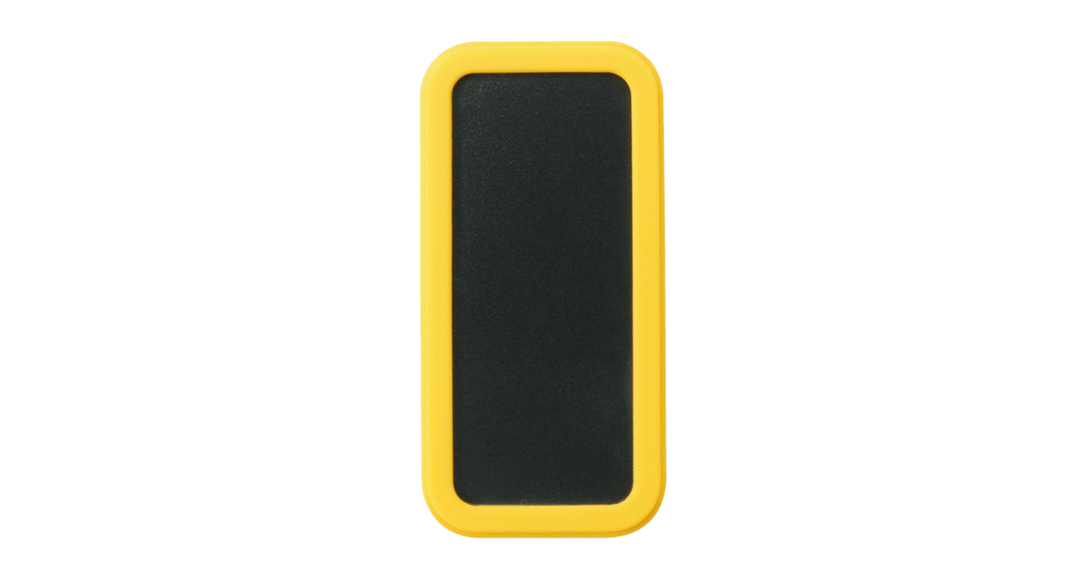 PORTABLE PLASTIC CASE with SILICONE COVER - CSS series:Black/Yellow