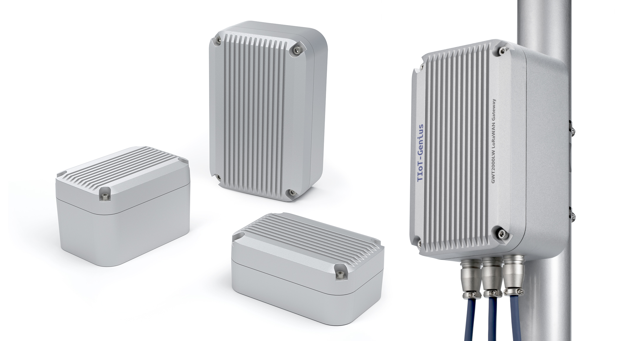 IP68 HEATSINK DIECAST ALUMINIUM ENCLOSURE - DWH series