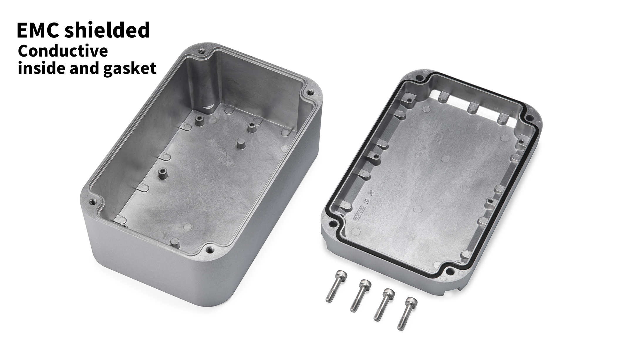 IP68 HEATSINK DIECAST ALUMINIUM ENCLOSURE - DWH series