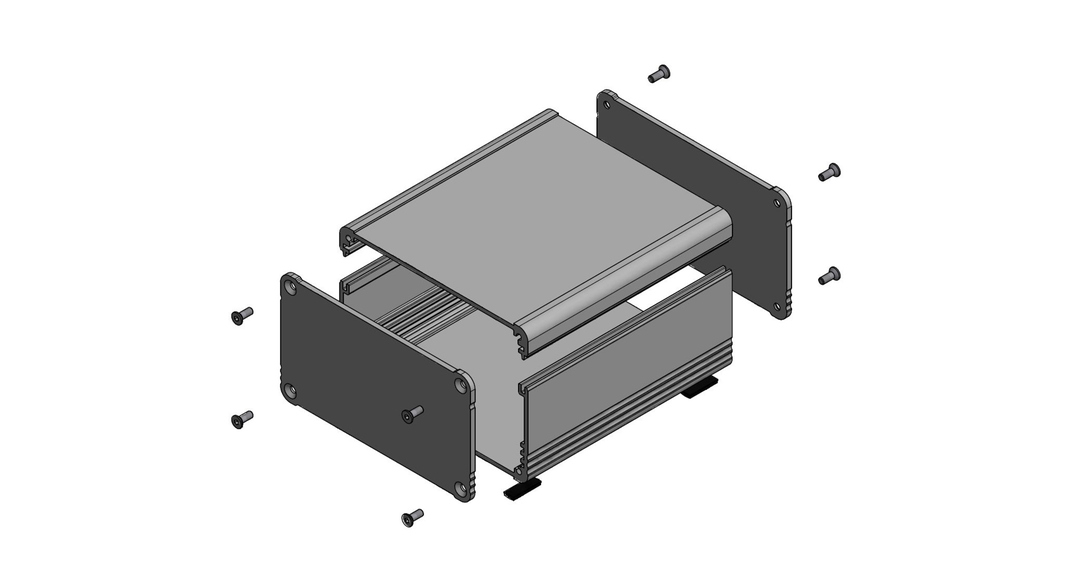 EXTRUDED ALUMINUM ENCLOSURE - EX series