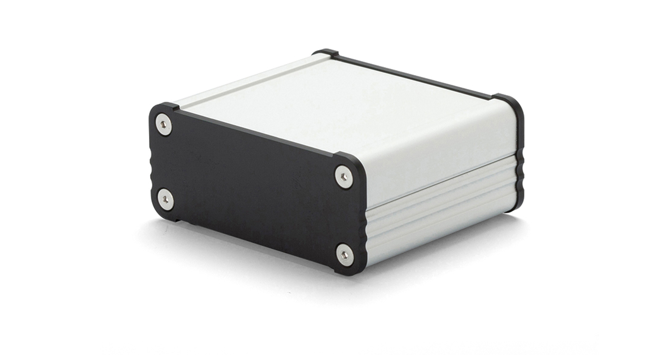 ALUMINUM AMPLIFIER CHASSIS - EX series:Silver/Black