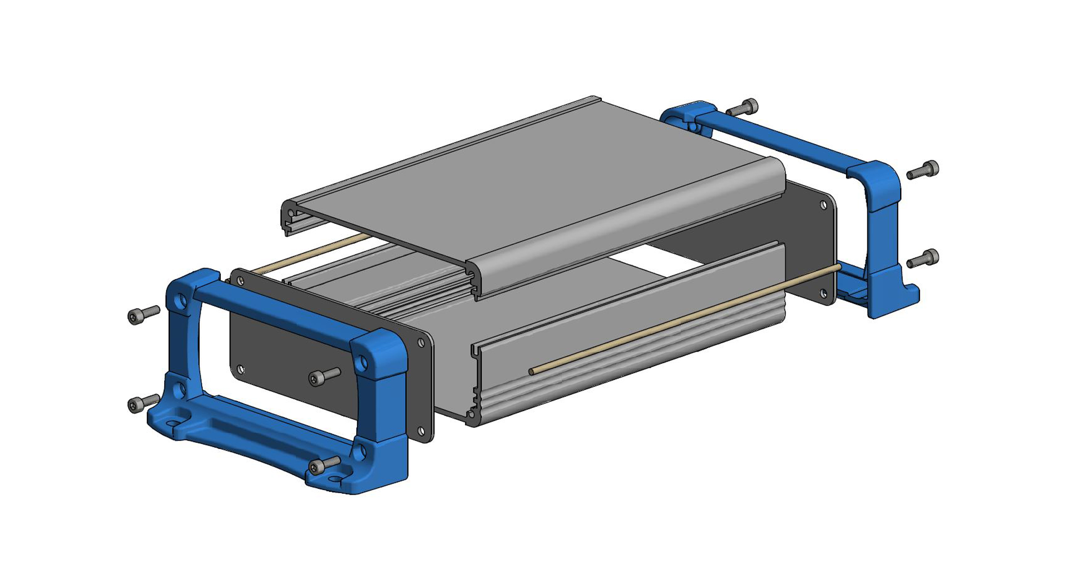 FLANGED EMC SHIELD ENCLOSURE - EXEF series