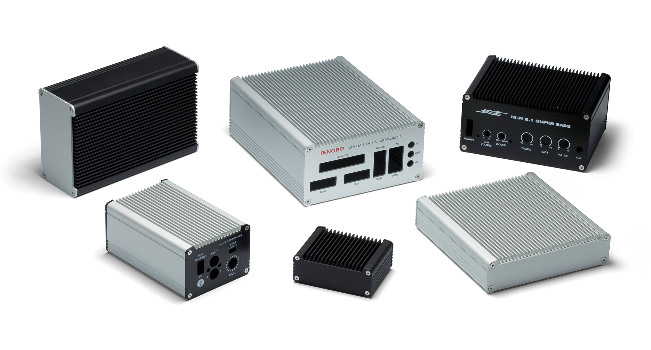 HEATSINK ALUMINIUM ENCLOSURE EXH series PRODUCTS TAKACHI