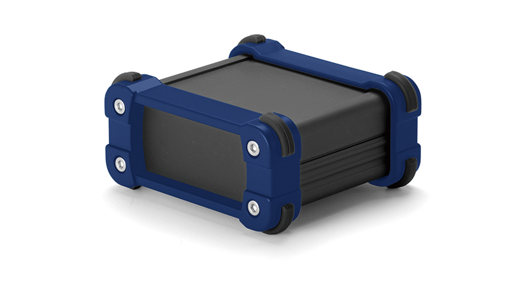 CUSTOM SIZED ENCLOSURE with CORNER GUARD - EXPS series:Black/Navy