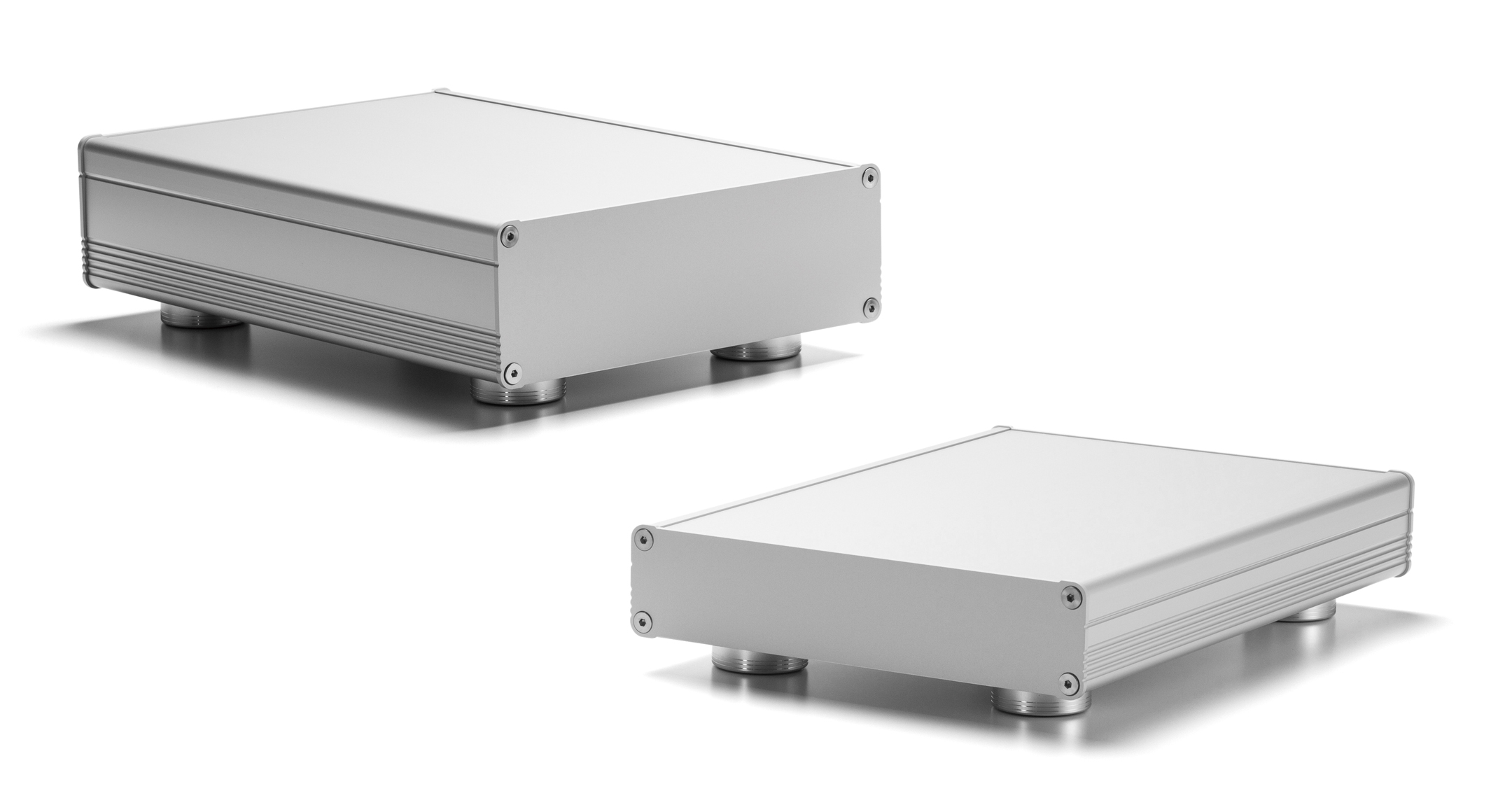 CUSTOM SIZED EXTRUDED ALUMINUM ENCLOSURE EXS series PRODUCTS