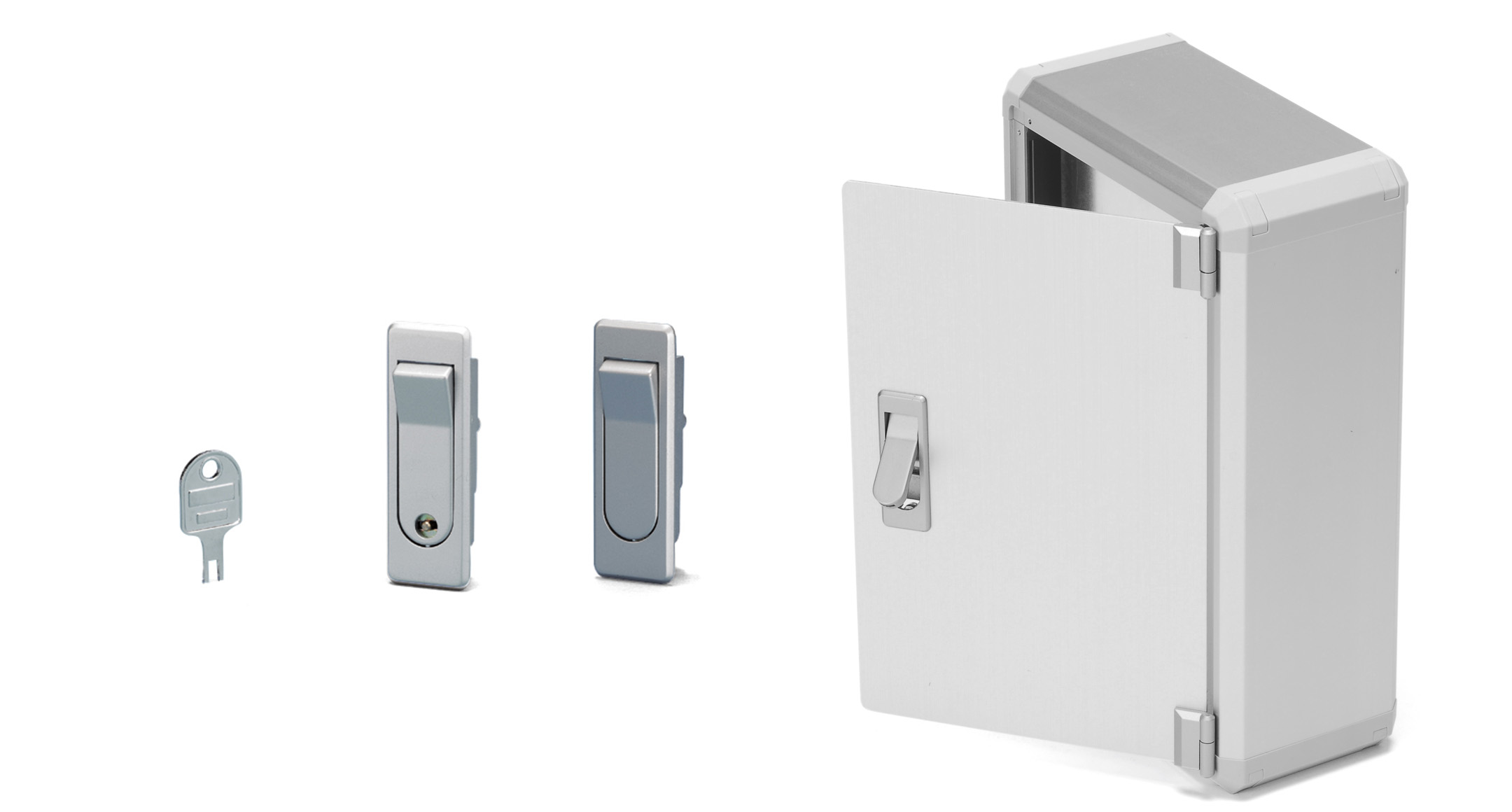 ALUMINIUM BOX WITH HINGED DOOR - FCW series