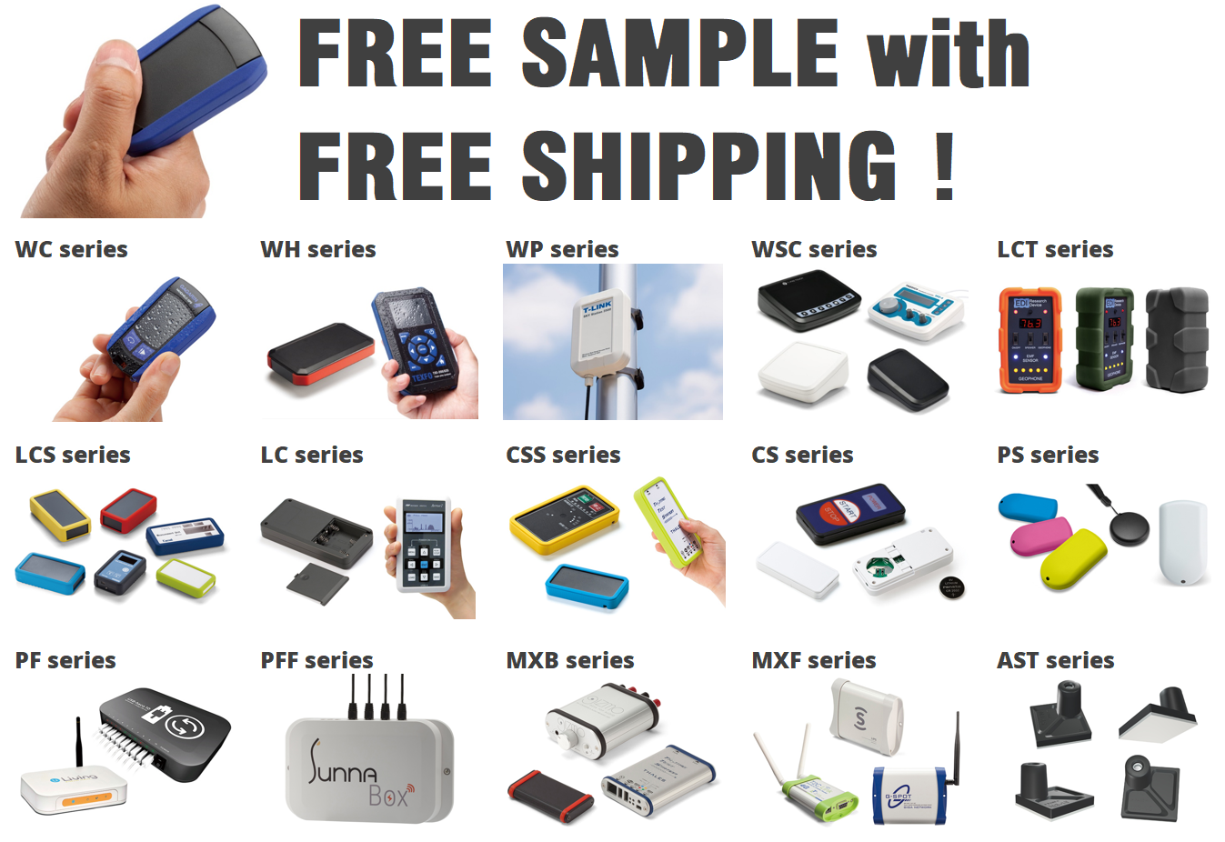 Free electronic device samples