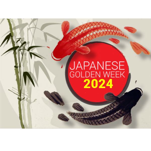 GOLDEN WEEK HOLIDAYS　　　From April 27(Sat) to May 6(Mon)　　　　at TAKACHI
