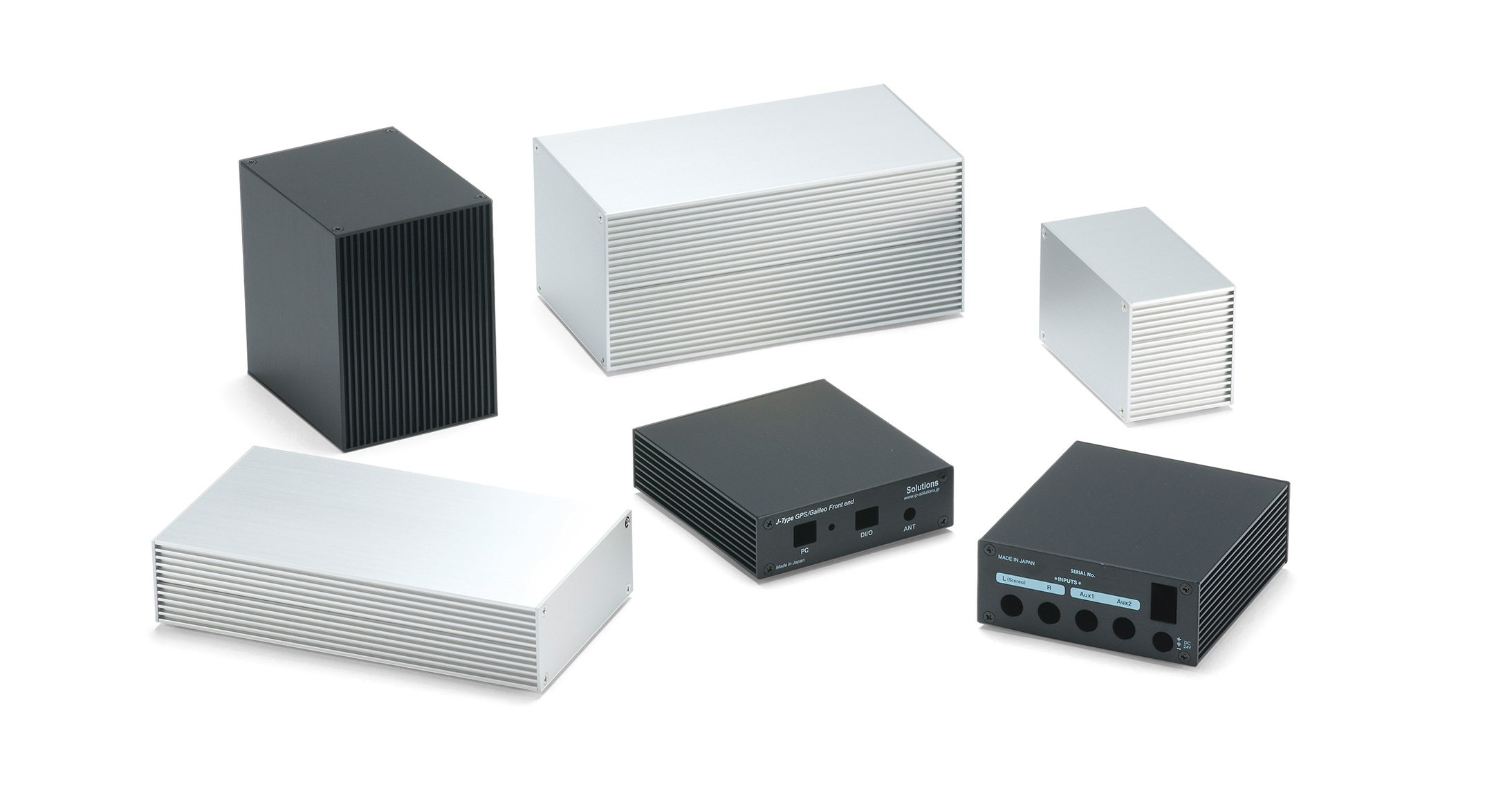 HEATSINK ALUMINUM CASE - HEN series