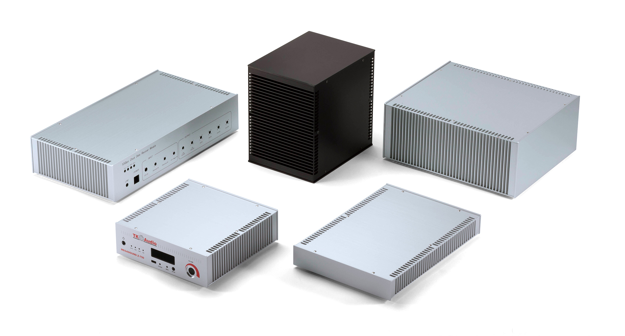 HEATSINK ALUMINUM ENCLOSURE - HY series