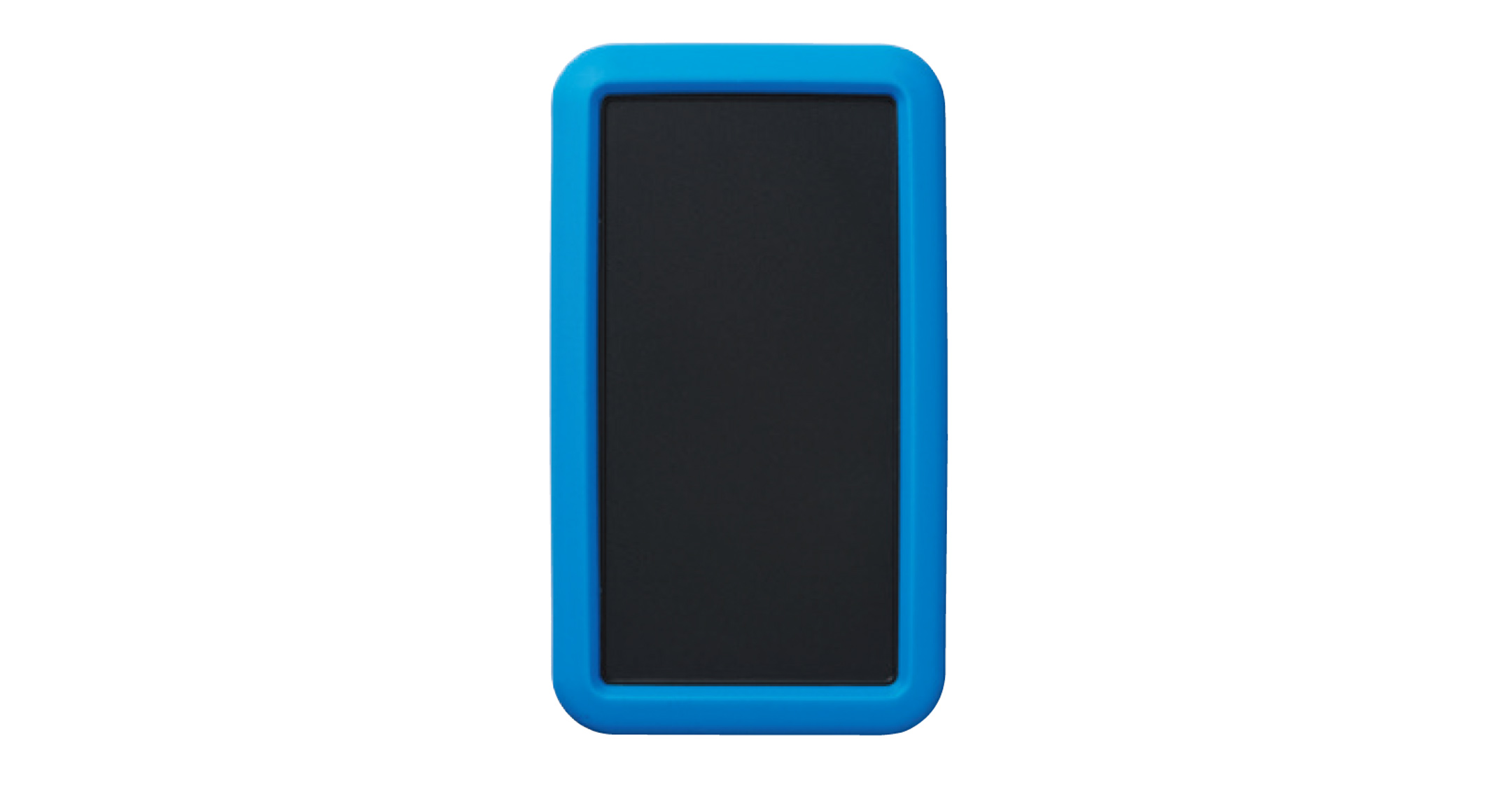 HANDHELD CASE with SILICONE COVER - LCS series:Dark gray/Blue