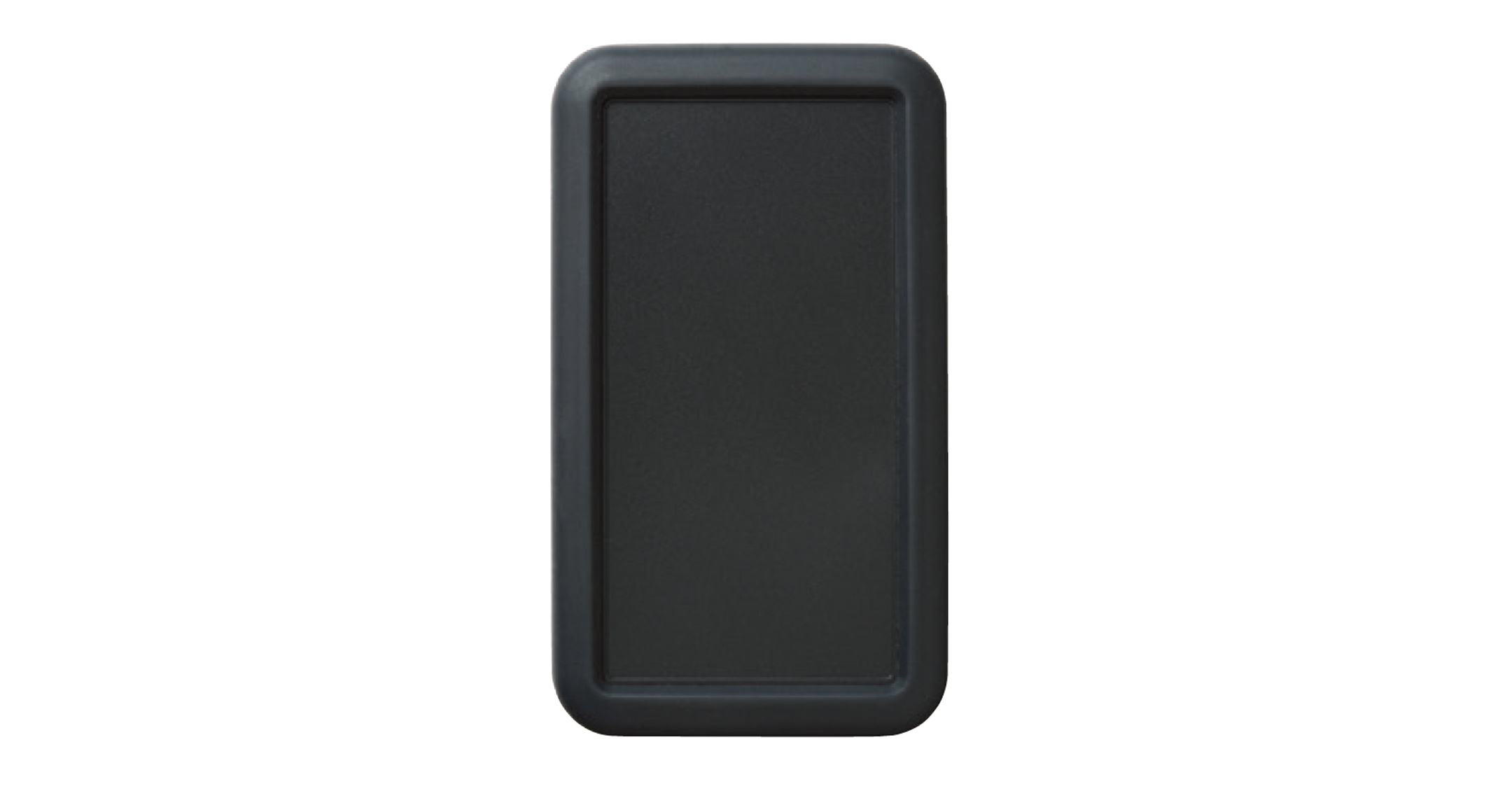 HANDHELD CASE with SILICONE COVER - LCS series:Dark gray/Dark gray