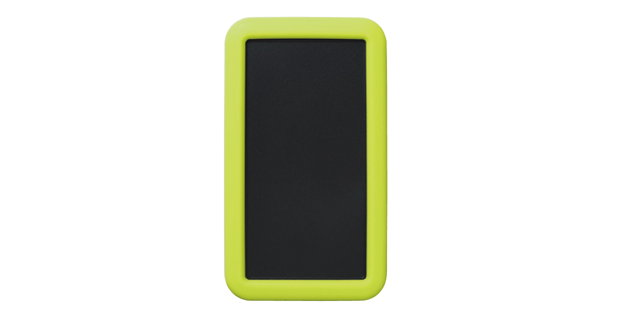 HANDHELD CASE with SILICONE COVER - LCS series:Dark gray/Green