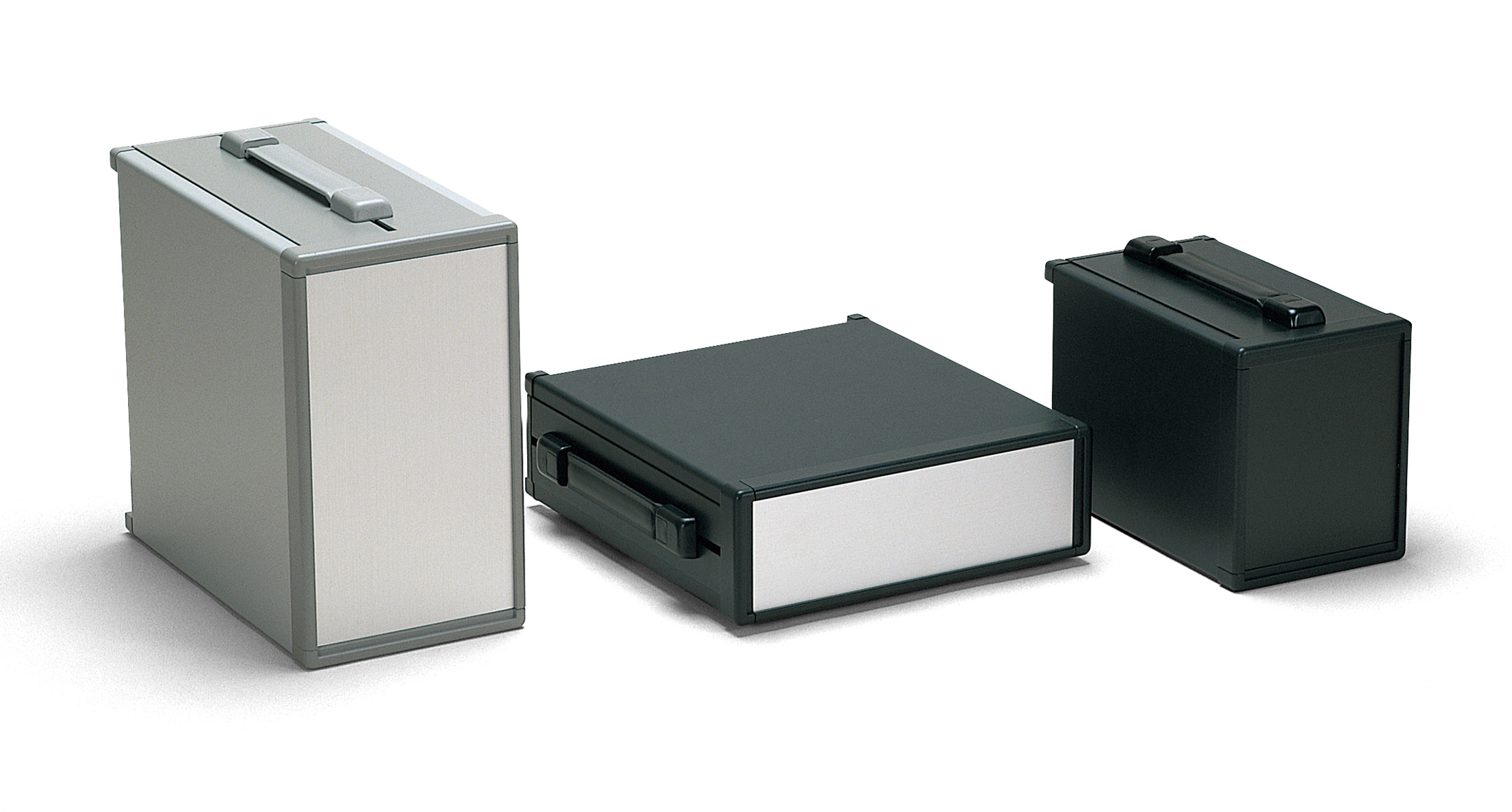 ALUMINUM ENCLOSURE with CARRYING HANDLE MOY series PRODUCTS