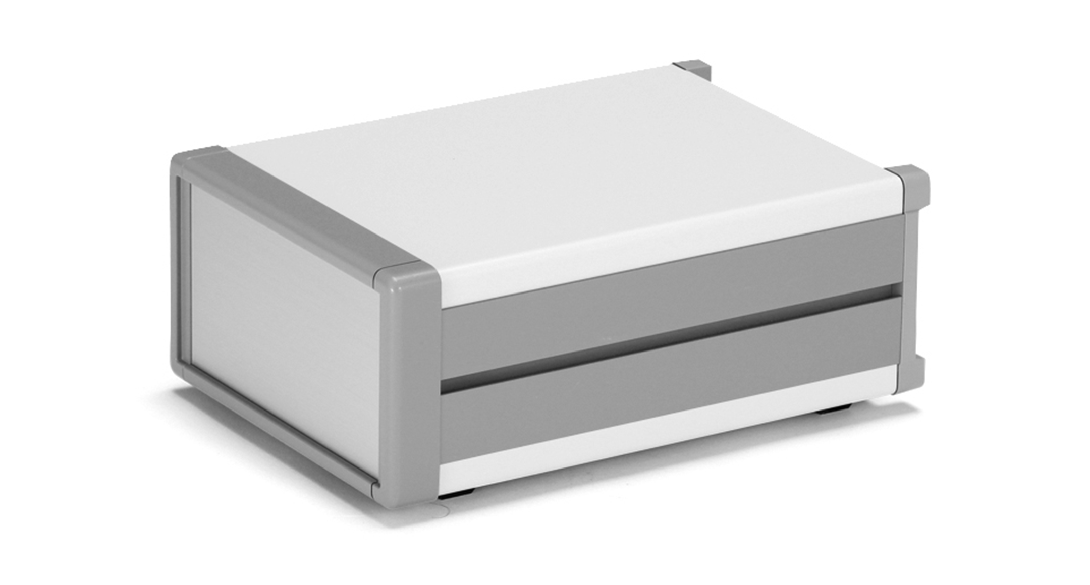 METAL INSTRUMENT ENCLOSURE  - MS series:Gray/Silver