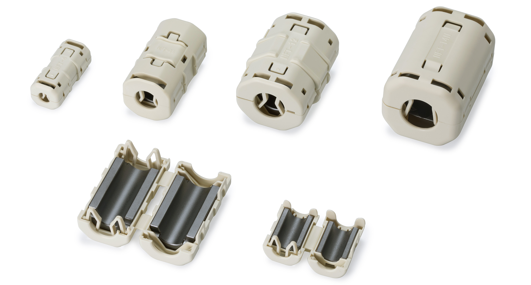 SLEEVE CORE FERRITE CLAMP - NFT series