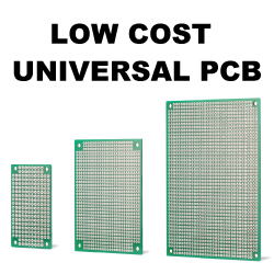 LOW COST PCB LAUNCHED!　　　PTH type w/ glass epoxy material