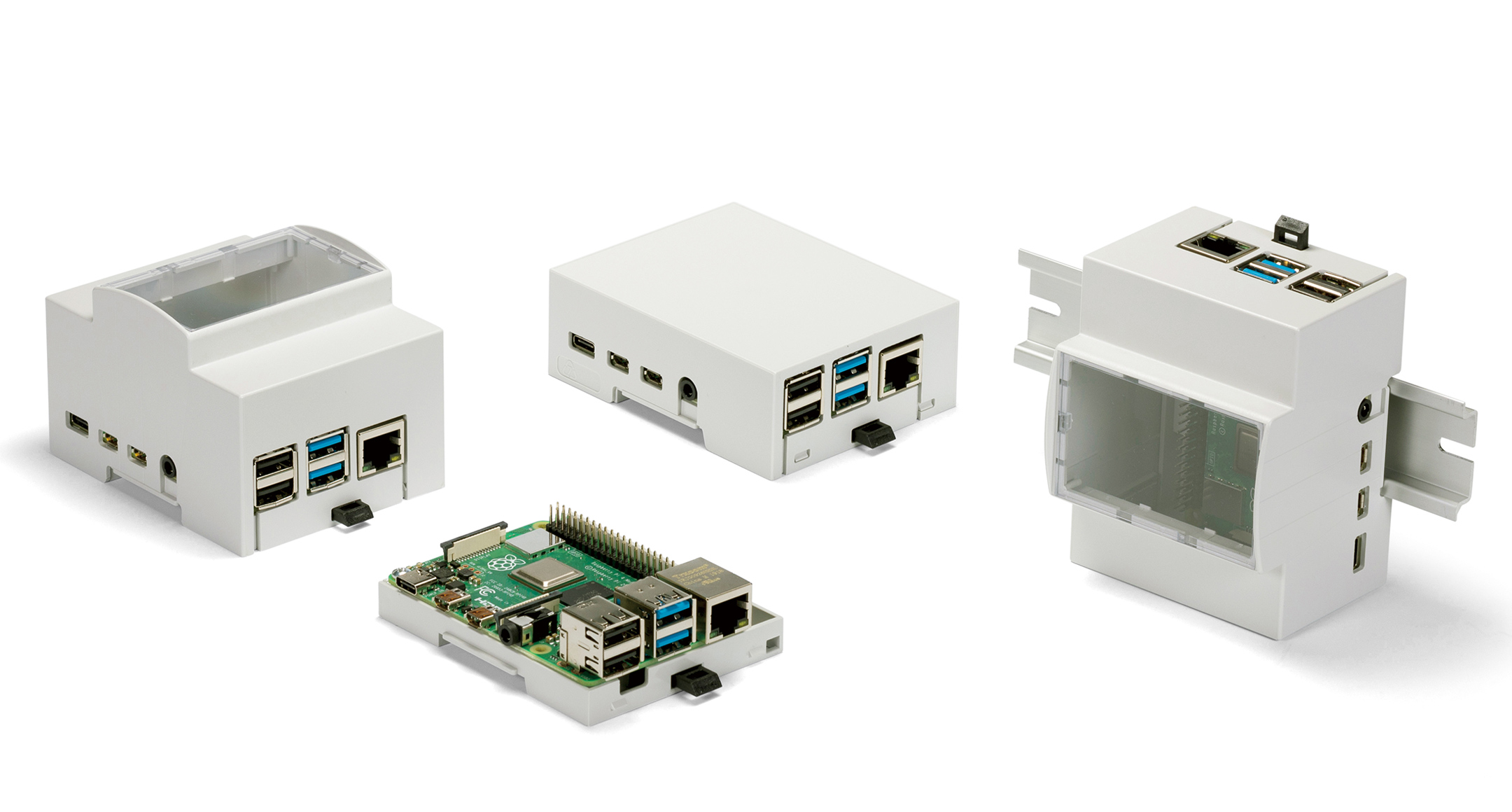 Raspberry Pi DIN RAIL BOX RPD4 series PRODUCTS TAKACHI