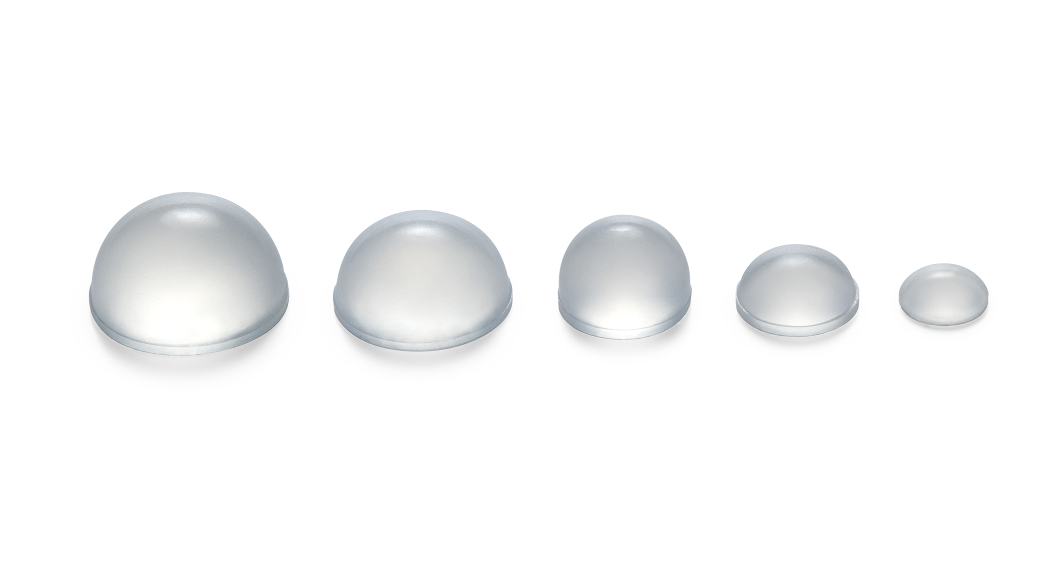 SELF-ADHESIVE CLEAR RUBBER FEET - SCR series