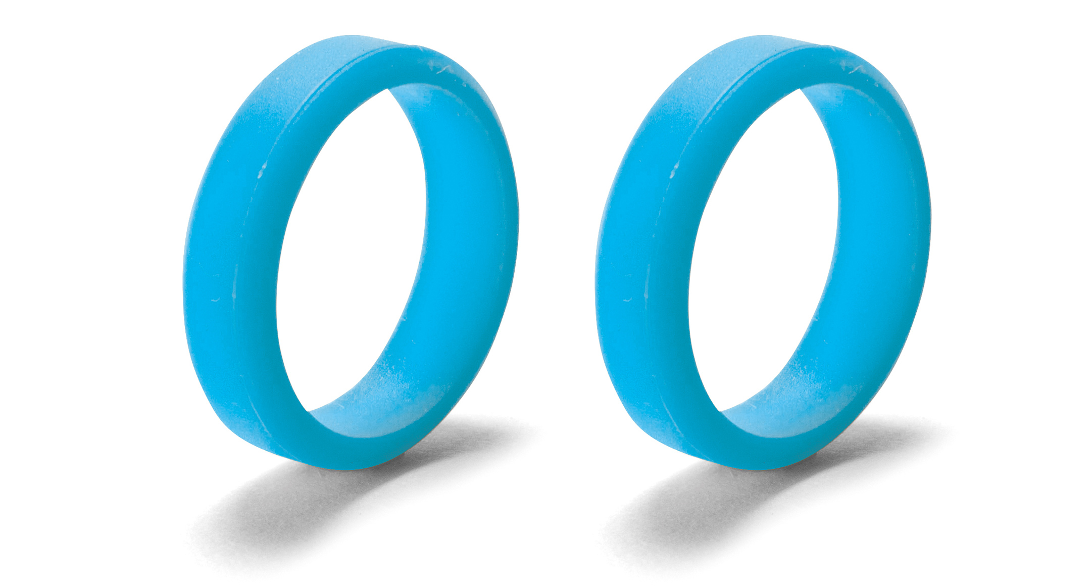 SILICONE PROTECT BAND for TW・TWN series:Cyan(Similar to PANTONE 312M)