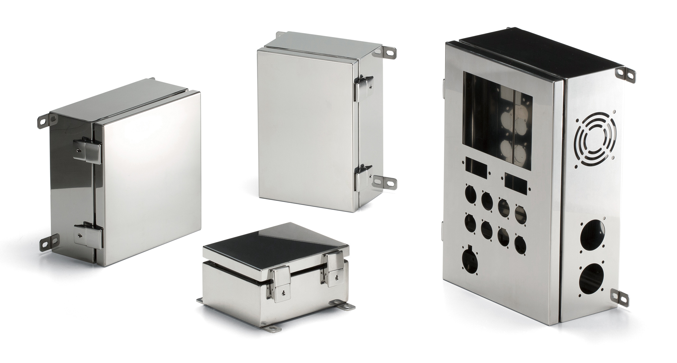Electric enclosure  wall mount box  IP65 sheet steel different sizes available