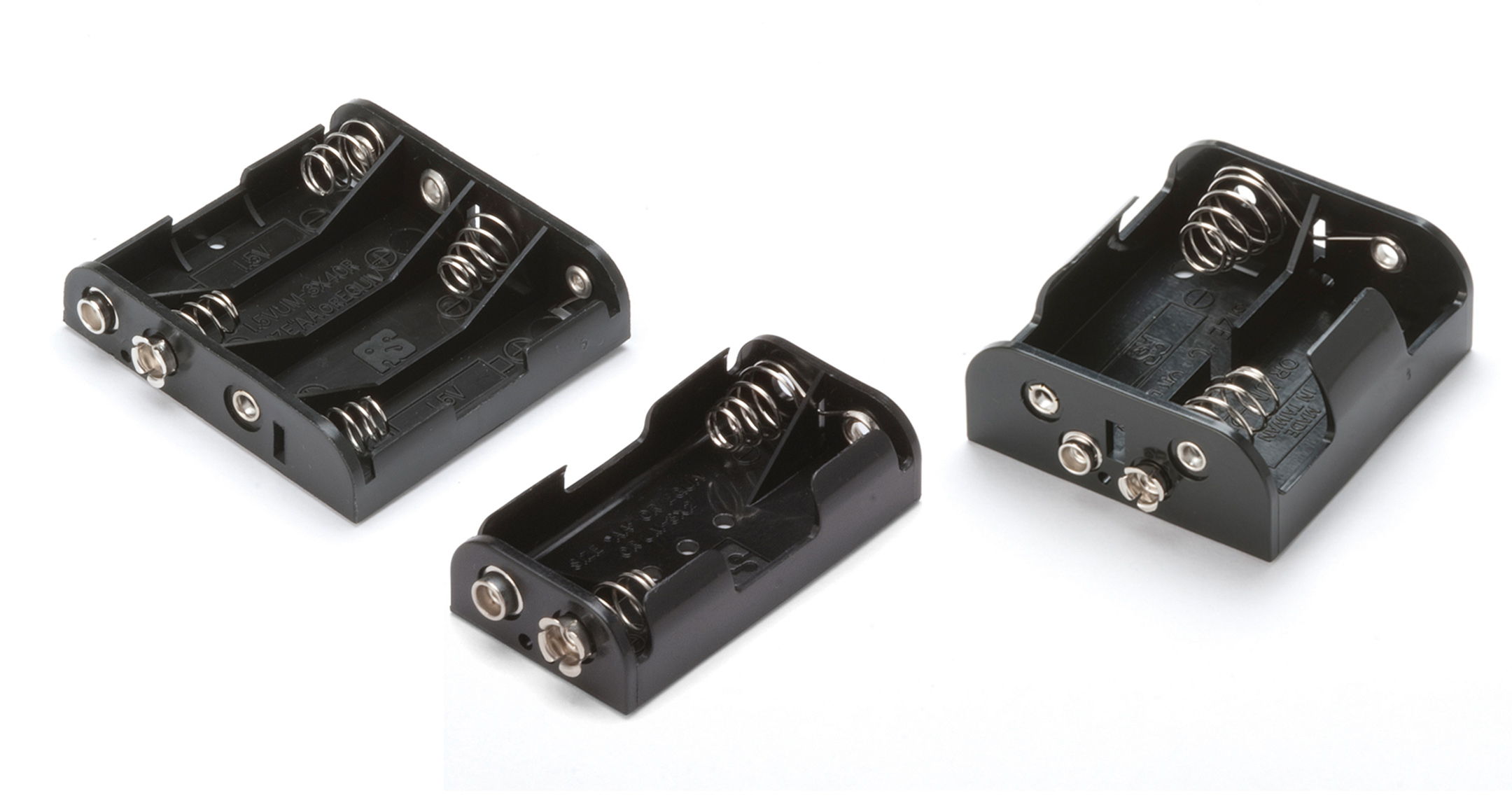 BATTERY HOLDER with SNAP TERMINALS - SN-S series