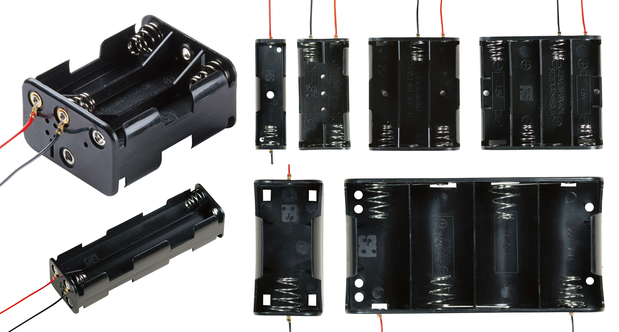 BATTERY HOLDER with LEAD WIRE - SN・MP・BH series