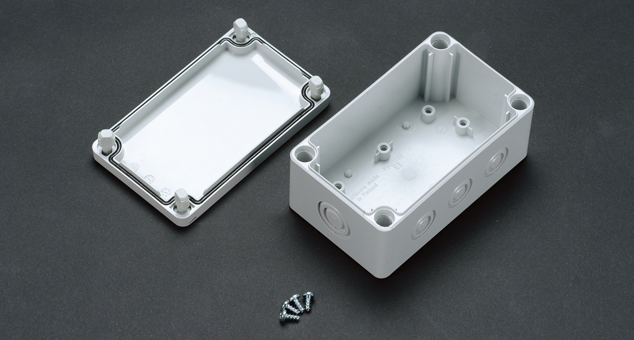 Plastic Enclosure IP67 120 mm Polycarbonate RB85P06G24G Junction Box 200 mm 74.9 mm Pack of 2 RB85P06G24G 