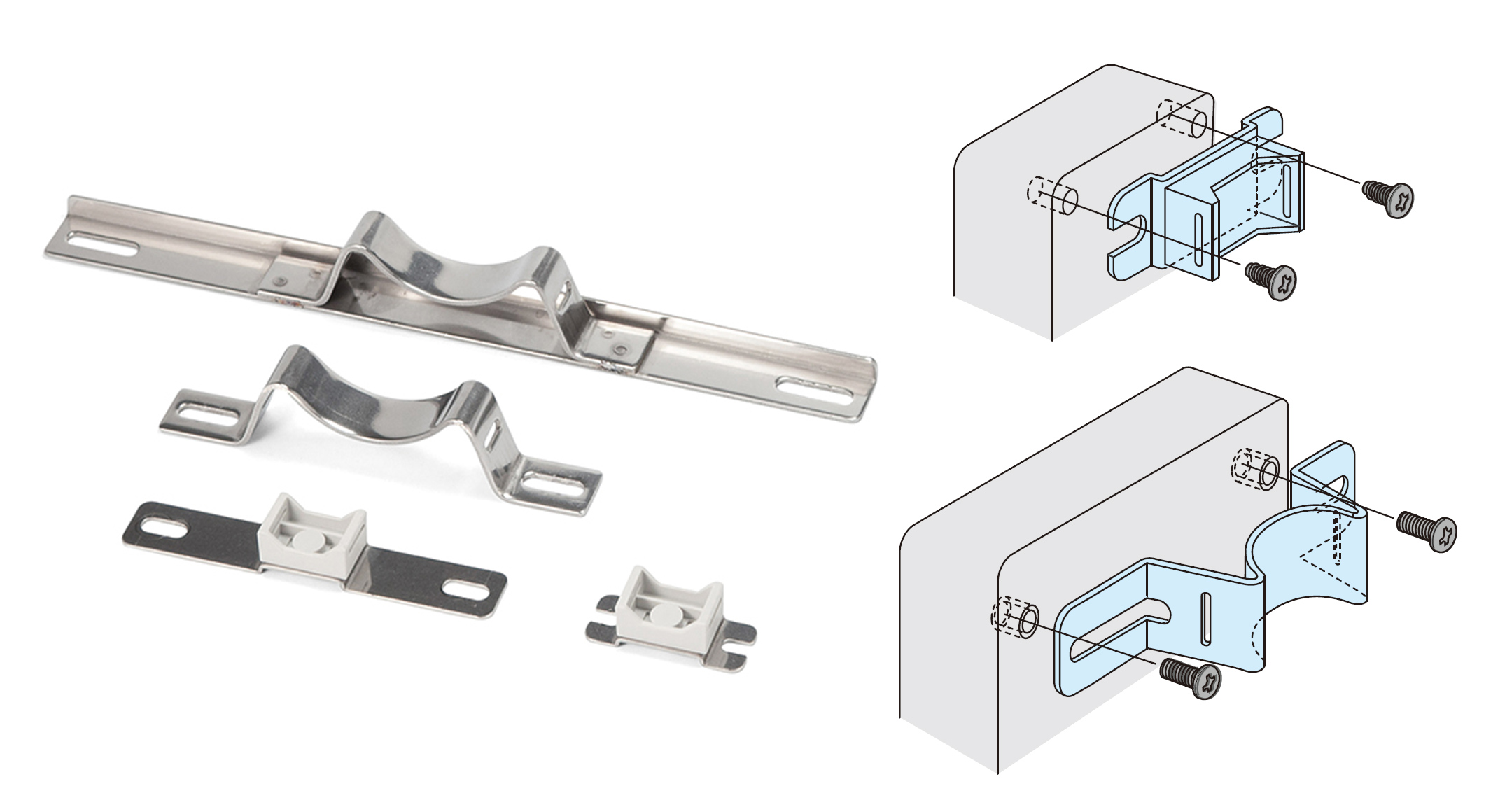 POLE MOUNTING BRACKET for BCAS series
