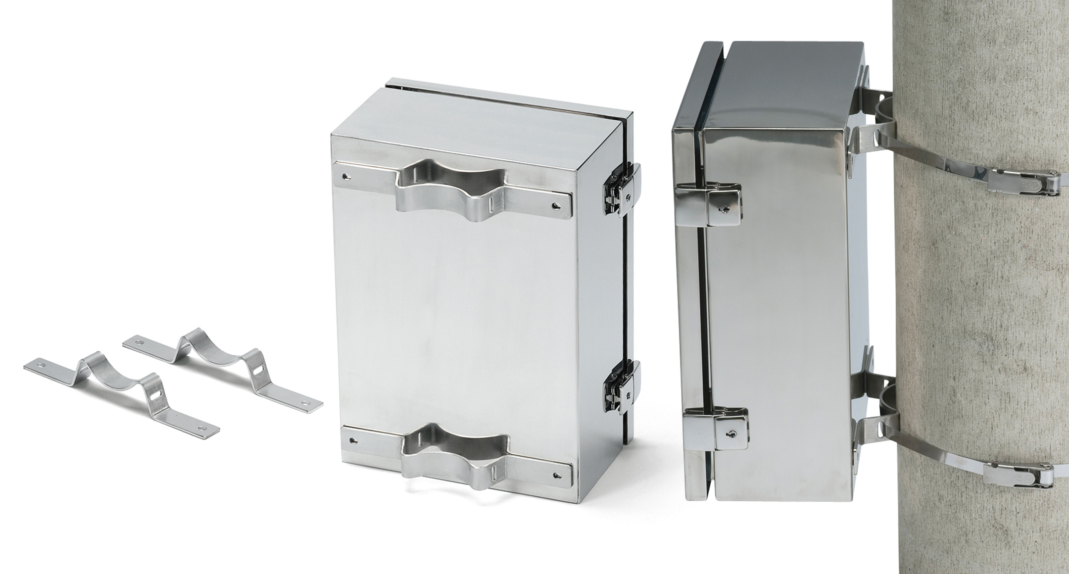 POLE MOUNT BRACKET for STAINLESS STEEL BOX