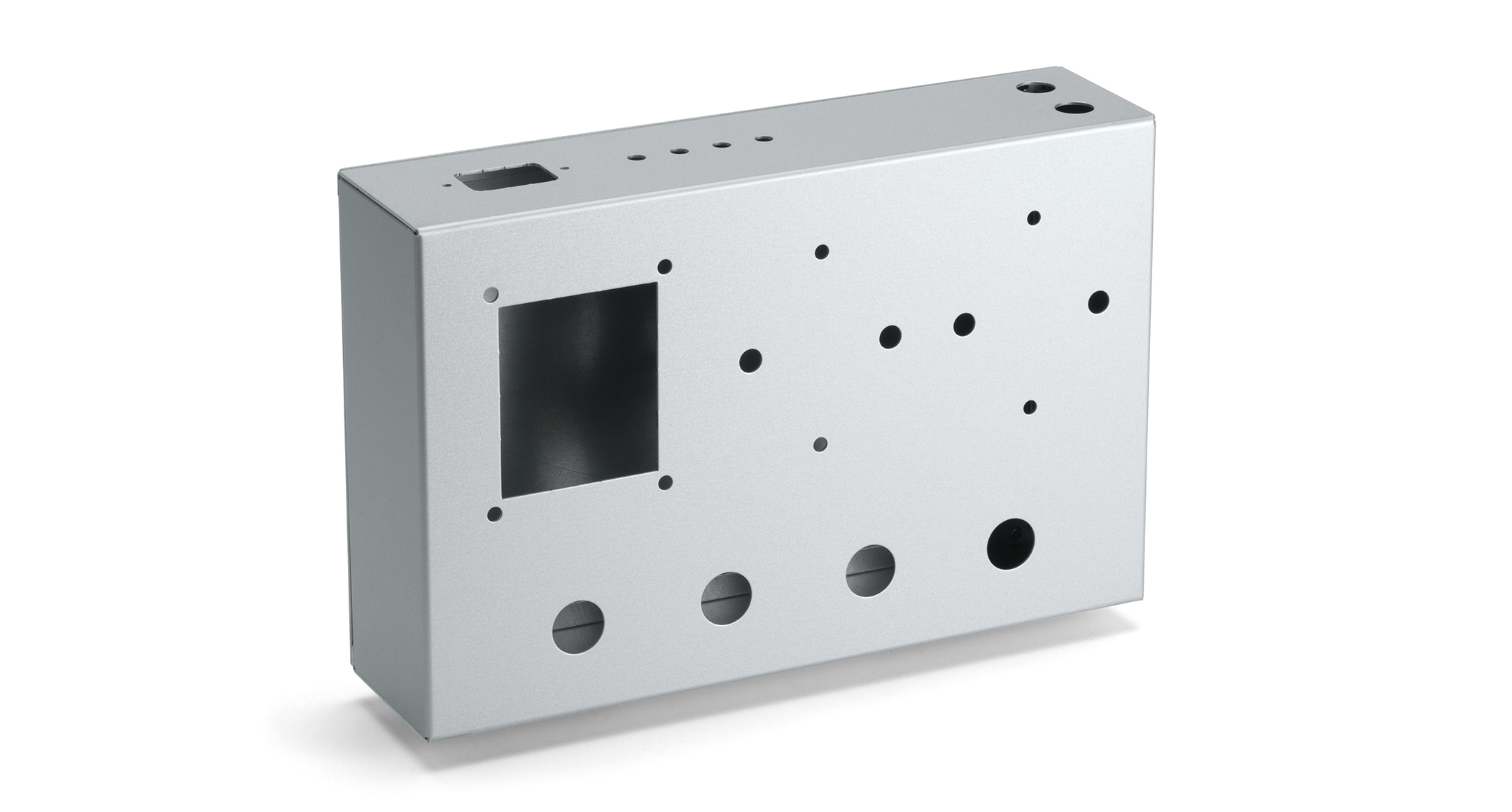 L*W*H 2x Aluminum Enclosure Case DIY Electronic Project Box-110mm*50mm*18mm 