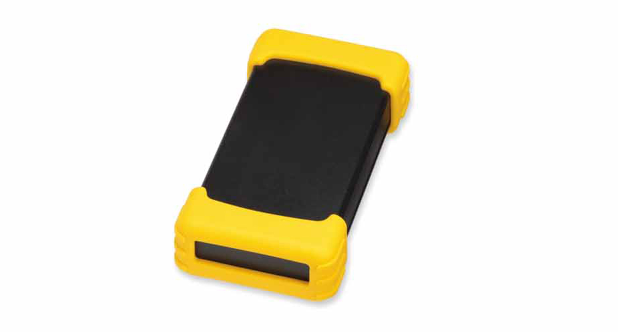 PLASTIC ENCLOSURE with SILICONE PROTECTOR TWS series:Black/Yellow