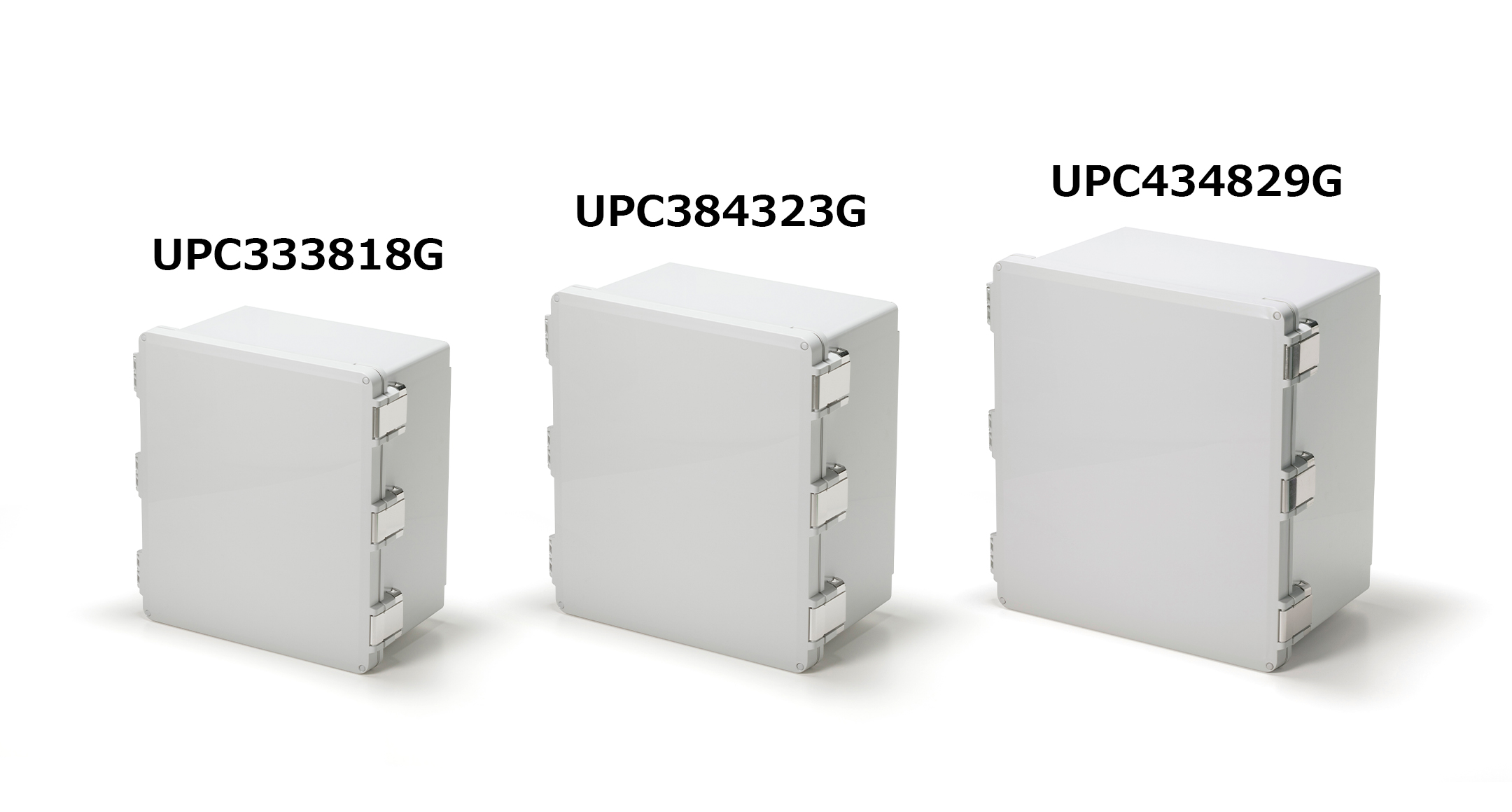 IP68 POLYCARBONATE HINGED ENCLOSURE - UPC series