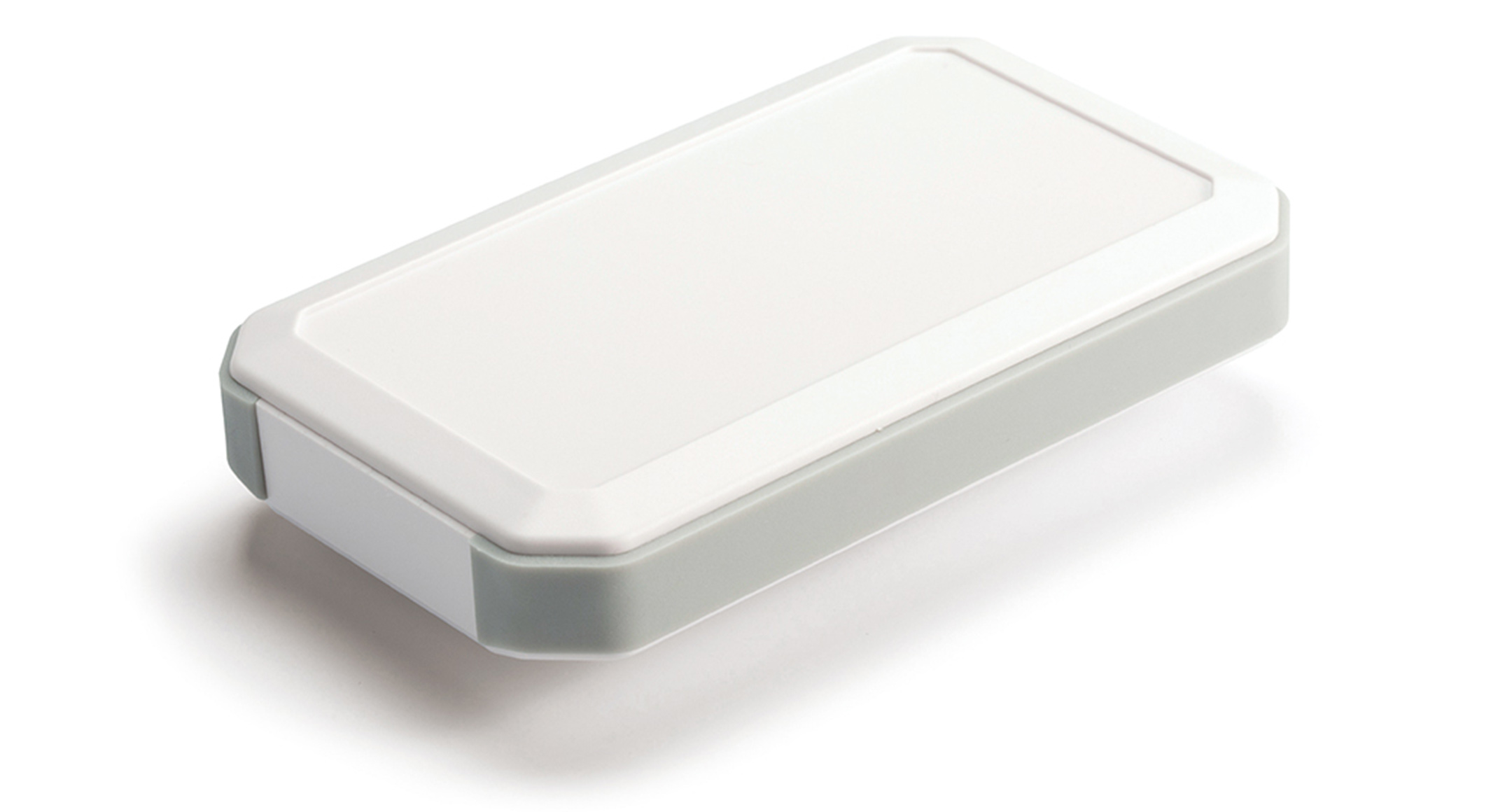 IP67 HANDHELD PLASTIC ENCLOSURE - WH series:Off-white/Light gray