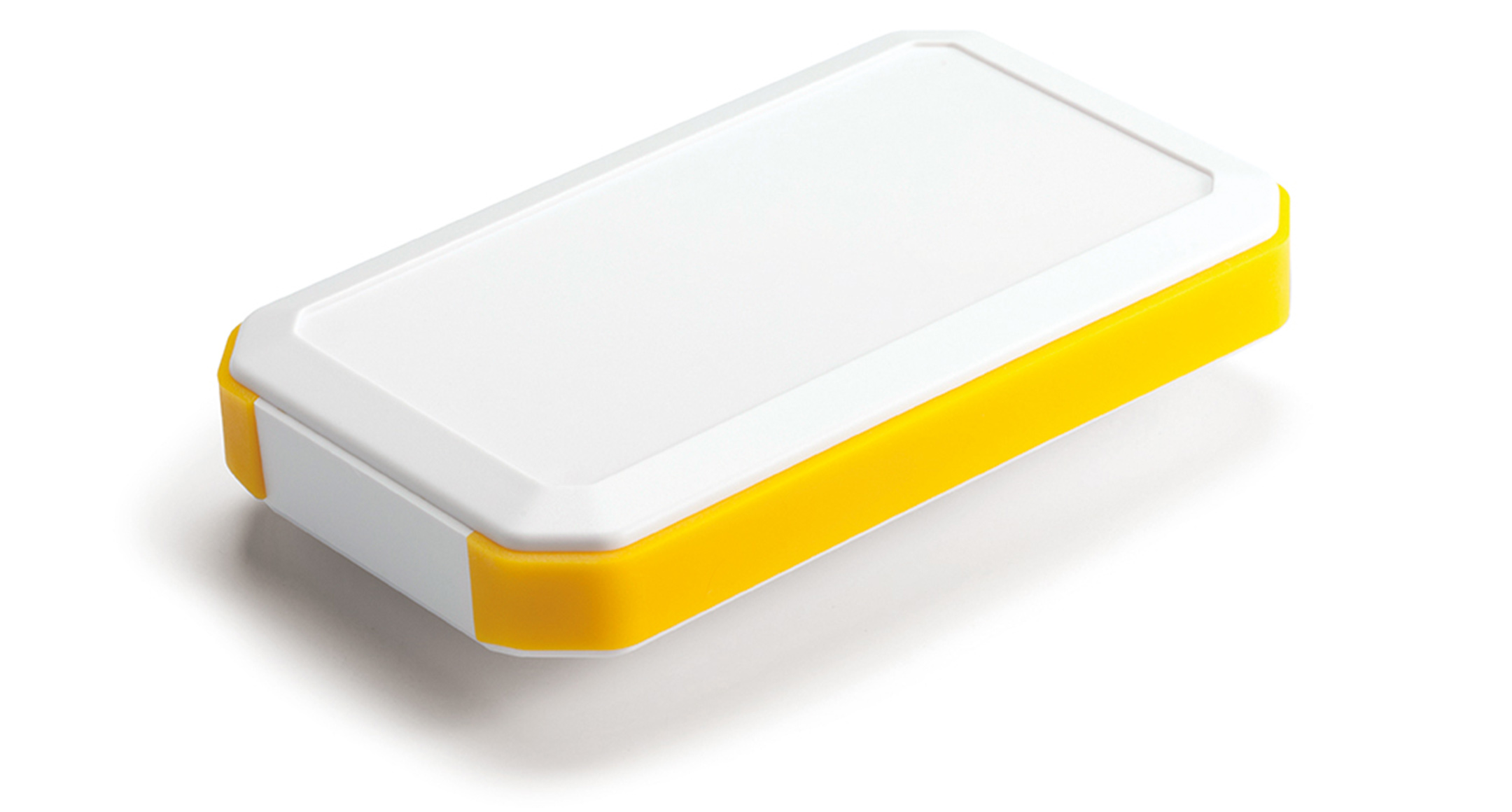 IP67 HANDHELD PLASTIC ENCLOSURE - WH series:Off-white/Yellow